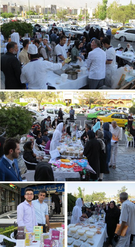 گزارش تصويري بازارچه خيريه بيمارستان آتيه-رمضان96
