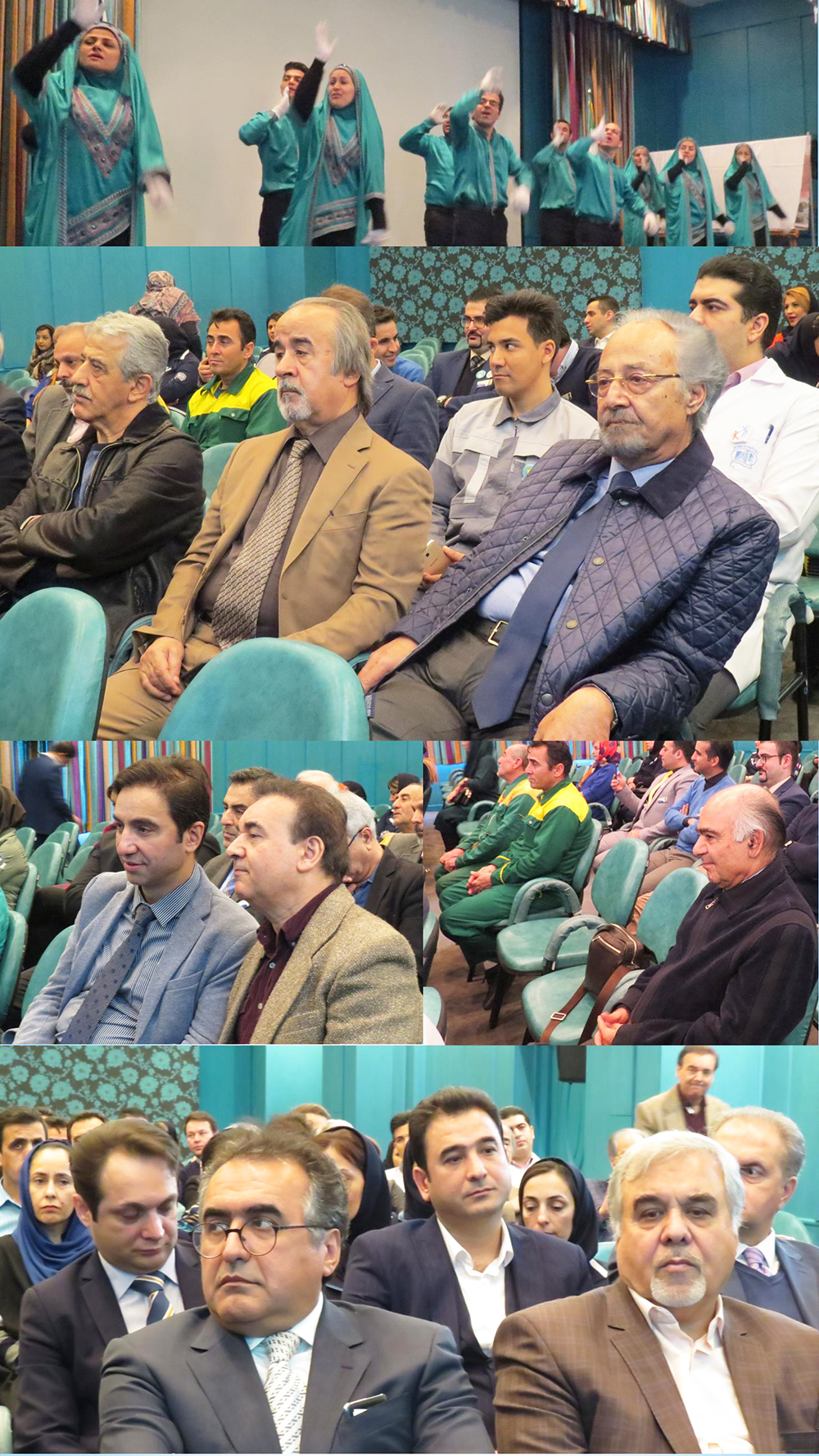 مراسم جشن بيست و يكمين سالگرد افتتاح بيمارستان آتيه