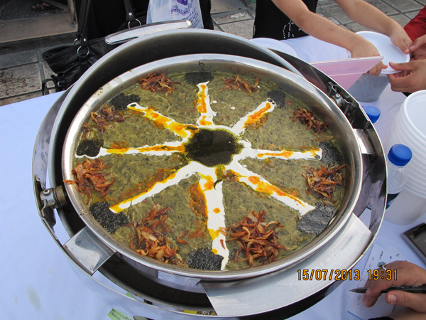 گزارش بازارچه خيريه مواد غذايي در حمايت از انجمن حامي