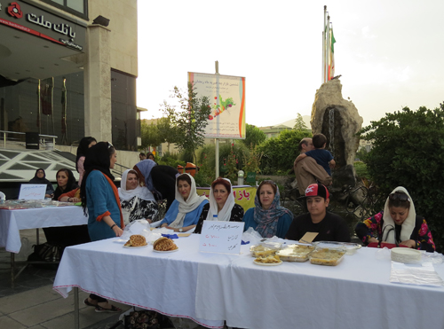 گزارش بازارچه خيريه ماه مبارك رمضان