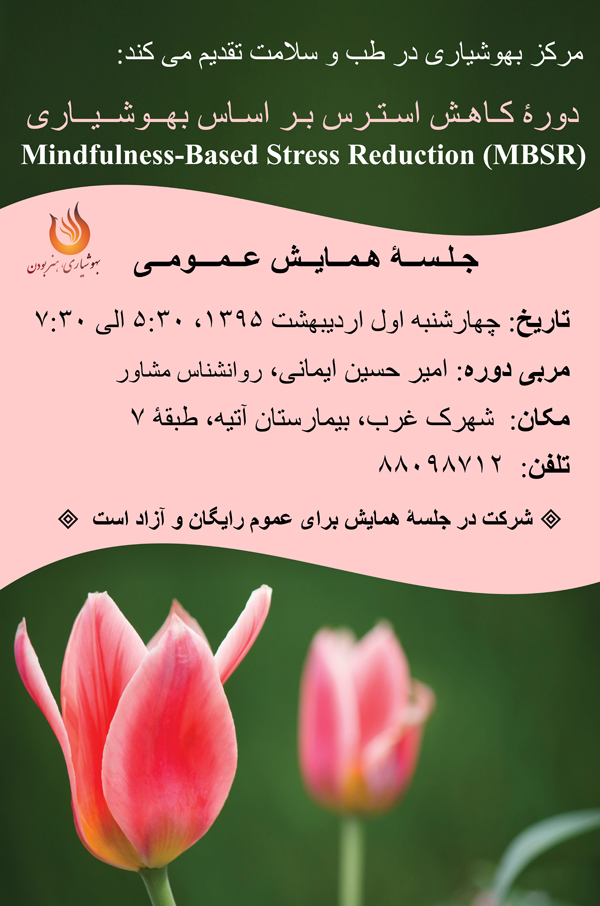 همايش كاهش استرس-ارديبهشت 95
