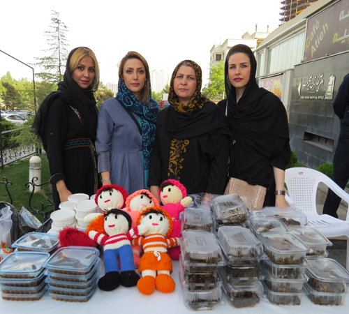 گزارش بازارچه خيريه ماه مبارك رمضان
