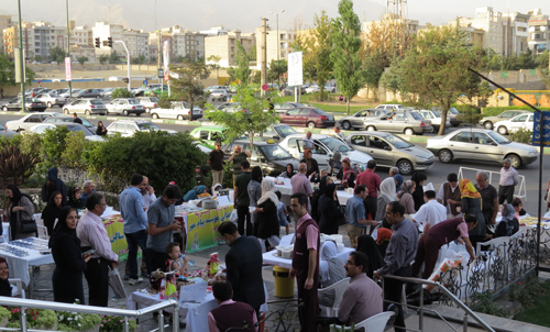 گزارش بازارچه خيريه ماه مبارك رمضان