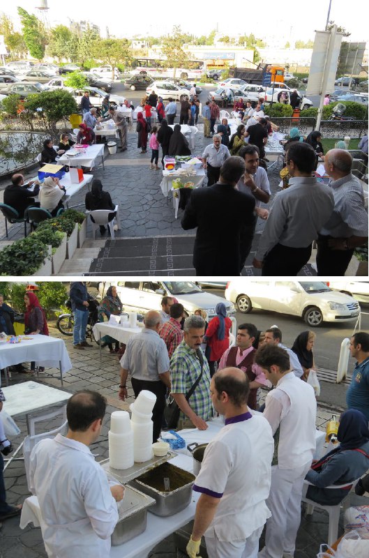 گزارش تصويري بازارچه خيريه بيمارستان آتيه رمضان95